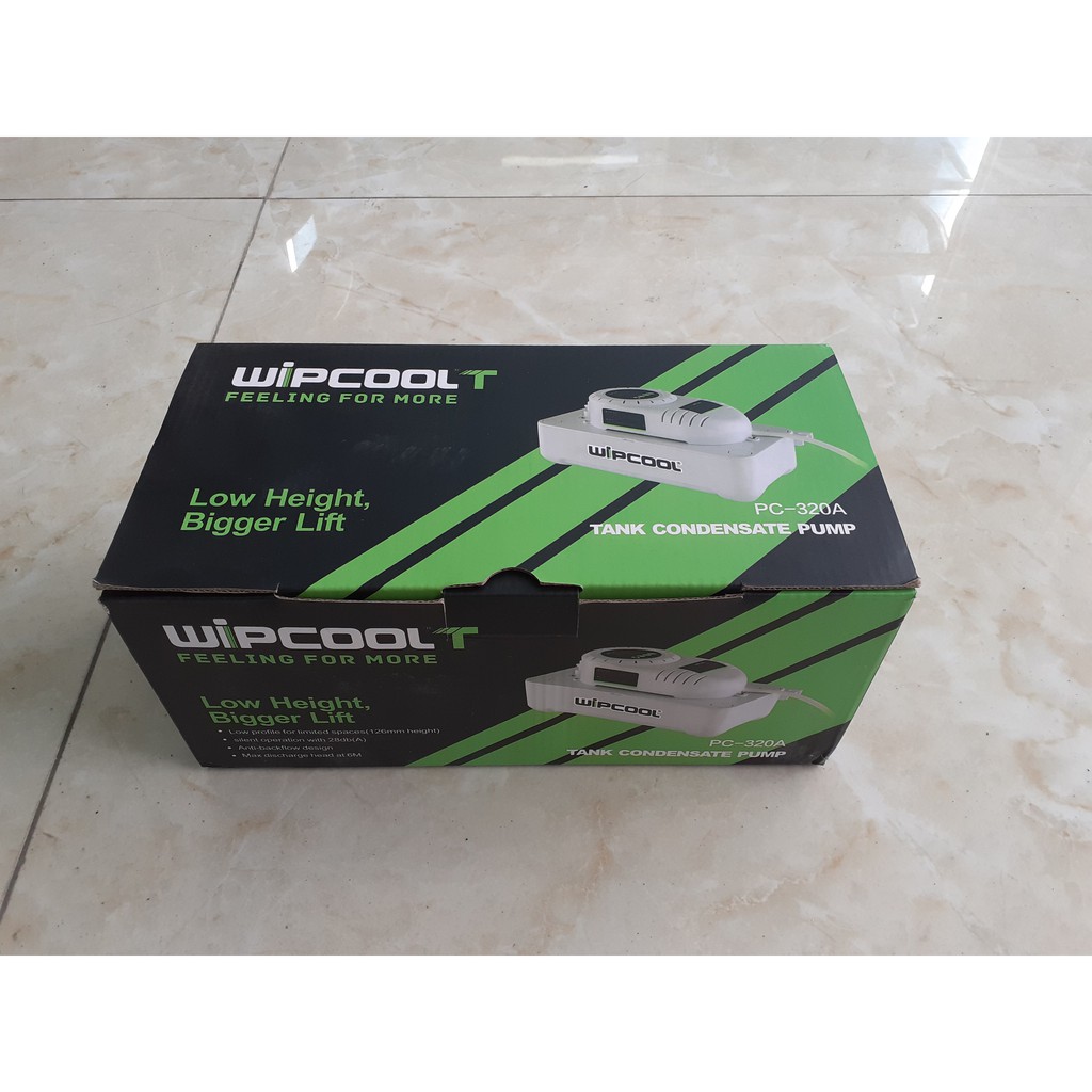 WIPCOOL BƠM THOÁT NƯỚC ĐIỀU HÒA PC-320A - THIẾT BỊ ĐIỆNLẠNH WIPCOOL | Samdy