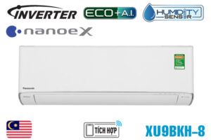 Điều hòa Panasonic inverter 1 chiều 9000BTU XU9BKH-8